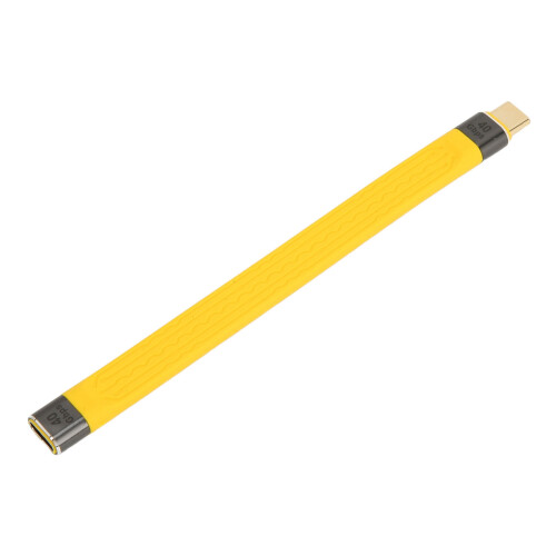 Cable USB-C a USB-C Flex, 13,5 cm, 100 W PD, 40 Gbps 2