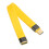 Cable USB-C a USB-C Flex, 13,5 cm, 100 W PD, 40 Gbps 15