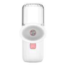 Eye Mist Sprayer Handheld Eye Wash Sprayer 4.13 X 1.57 In White Rechargeable Anti Irritation Liquid Spray Cleaning Tool
