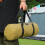 Camping Bag Double Layer Canvas Tree Bag Elastic Organizer Practical Storage Suitable for Various Soil Types 4