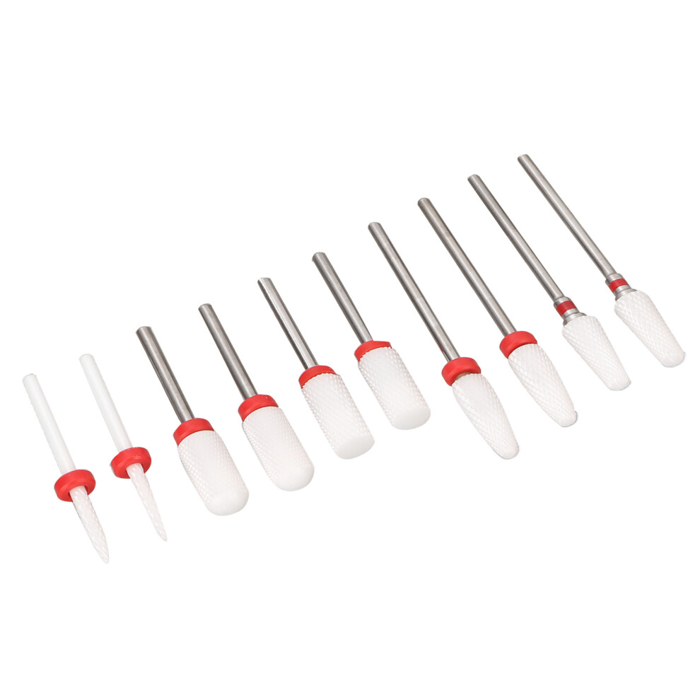 Multifunctional 10pcs Nail Drill Kit for Gel Polish with Storage Box