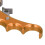 Aluminum Alloy 4-Finger Compound Bow Release Aid, Adjustable Sensitivity, Gold 5