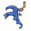 Aluminum Alloy 4-Finger Bow Release Aid, Adjustable Sensitivity, Blue 13