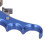 Aluminum Alloy 4-Finger Bow Release Aid, Adjustable Sensitivity, Blue 6