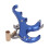 Aluminum Alloy 4-Finger Bow Release Aid, Adjustable Sensitivity, Blue 15