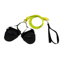 Swim Training Belt With Hand Paddles For Arm Strength Development Lap Swimming Drill Aid