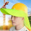Reflective Sun Protections Headgear Fluorescent Green Construction Visor High-Visibility Adjustable Fit 5