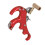 Red Aluminum Alloy Compound Bow Release Aids with Adjustable Trigger 1