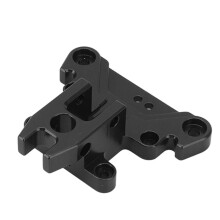 Montura frontal superior de aluminio negro 1/7 1/8