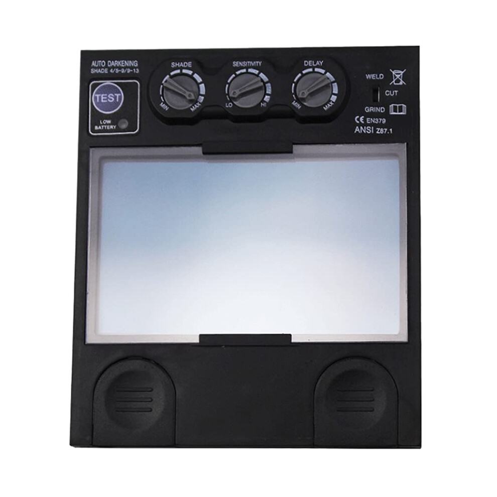 Solar Welding Lens Auto Darkening For Eye Protection In Welding And Drilling, Face Shield Compatible, Ansi Z87.1 9393856672752