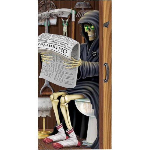 Beistle Zombie Door Sticker 1