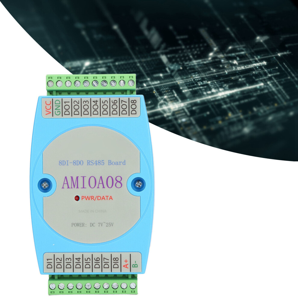 8Di 8Do Optocoupler Rs485 Rtu Mesh Control Panel, 125X70x30mm 4631356276915