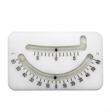 Boats Inclinometer Sailing Clinometer Slope Meter Angle Level For Sailboats White PP Material Wear-Resistant