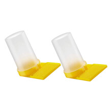 Bee Water Feeders 2-Pack Durable Beekeeper Water Dispenser For Outdoor Bees Practical Hive Tool