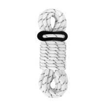 5mm Braid Nylon Cord, 2 Pcs, 4 Yards Each, White, For Camping, Hammock, Clothesline, Fishing