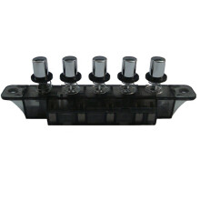 Cooker Hood Push Button Piano Keyboard-Style 5-Button Range Hood Control, Durable Power Button, Hair Dryers, Hair Irons