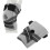 Breathable Grey Strap Knee Protector with 3D Ergonomic Design for Adults 7