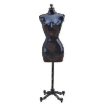 (As show, White) Female Mannequin Body With Stand Decor Body Dress Form Full Body Display Dress Seamstress Model Jewelry Display