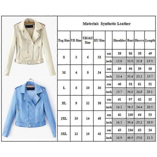 (L, Black) SNQTV-Women Biker Jacket 2