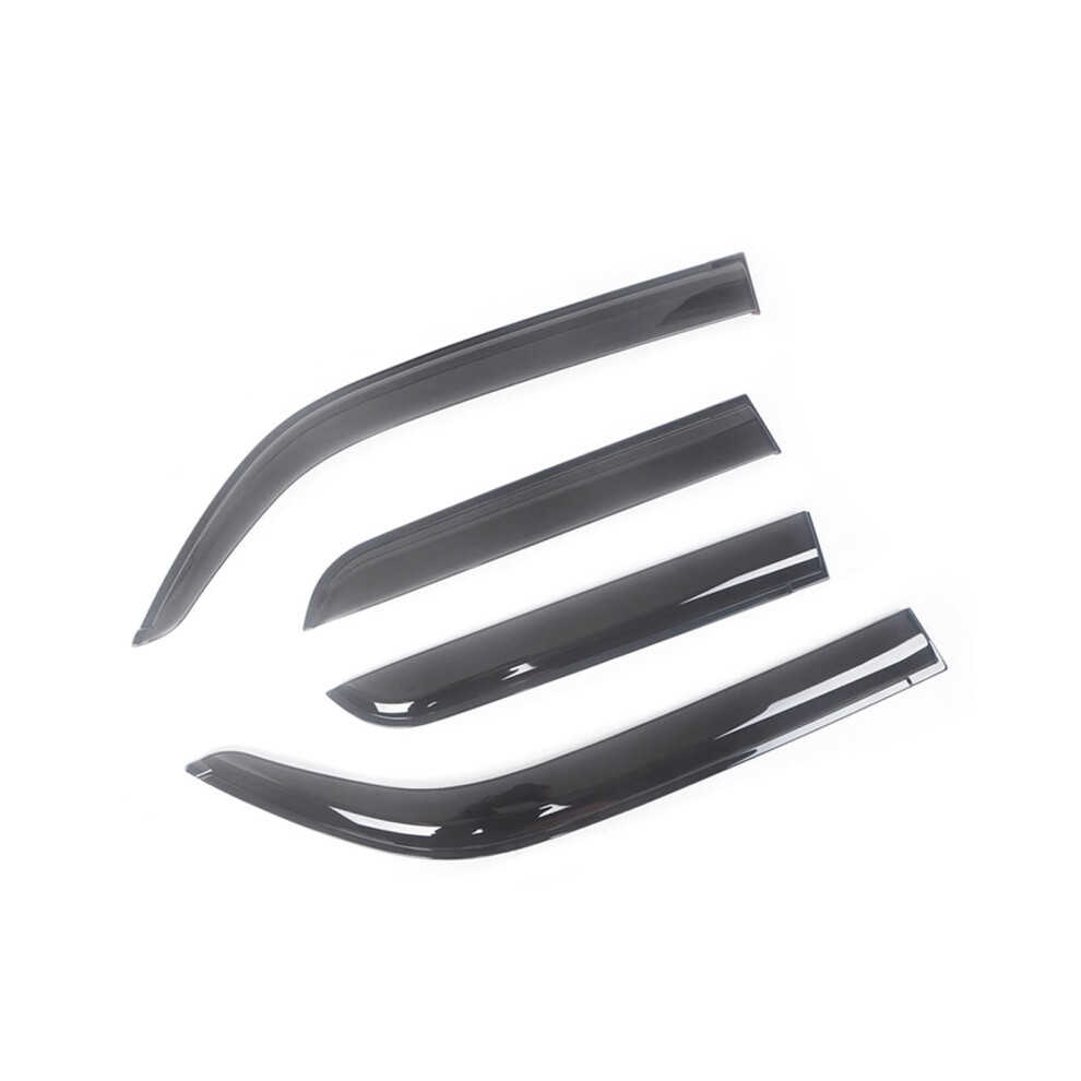 Auto Side Window Wind Deflectors Visors Compatible With Kia Carnival 2006-2017 Smoke Ventvisor Channel Sun Visor Black/Dark 9084446654578