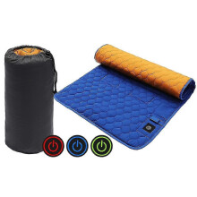 (As show, One size) Winter Heating Mat USB Heating Sleeping Mat Camping Warming Mattress Temperature Adjustable Warm Ten r