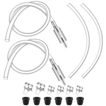 Motorcycle Brake Bleeder Kit, Tube Bleeding Tool Kit For Car, Check Valve, Wear-Resistant Hydraulic Bleeding Tool