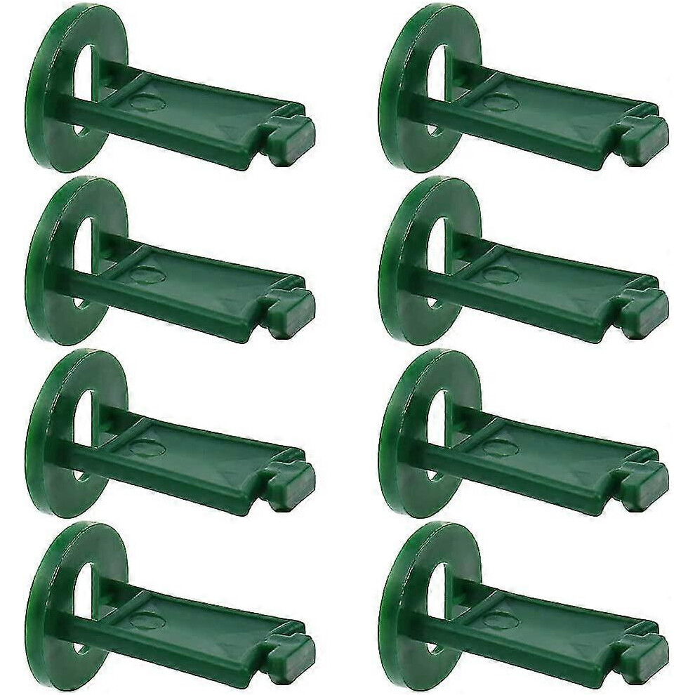 Twist clips for greenhouses, plant and flower hooks, fastening clip set, garden accessories, greenhouse hanging tools - 50 pieces