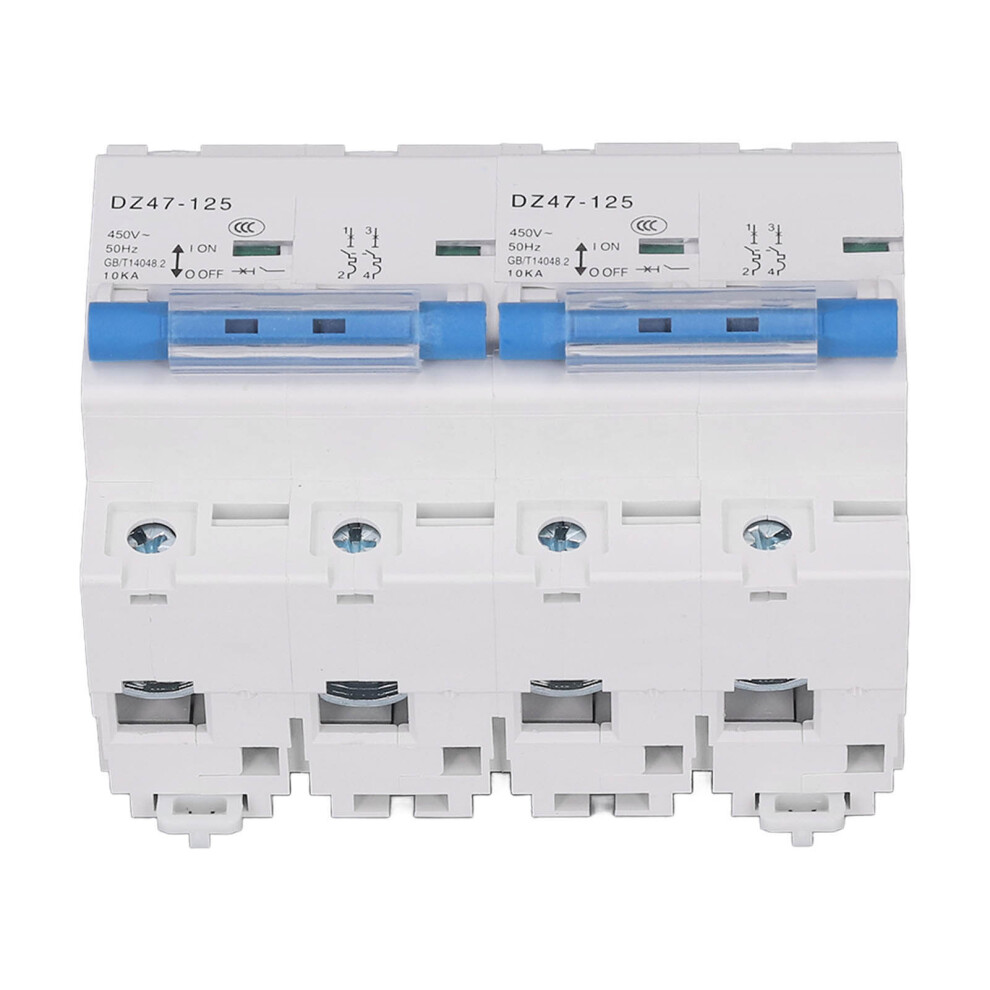 Interlock Circuit Breaker 10Ka 2P+2P 450V 100A Rail Switch 3011356283280