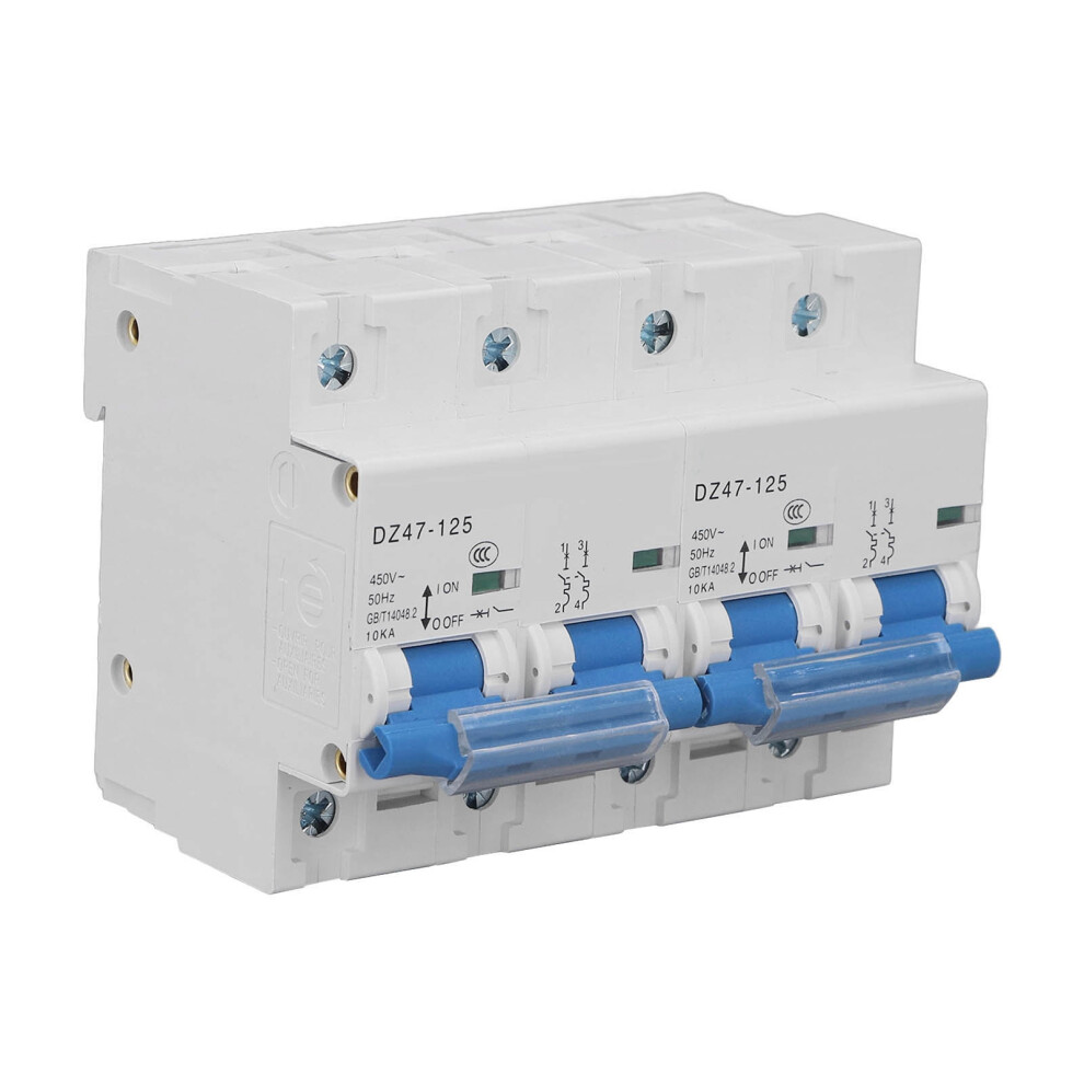 Interlock Circuit Breaker 10Ka 80A 2P+2P Ac450v Rail Mount 9381356283233