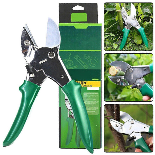 8-inch pruning shears, garden scissors with non-slip handle, for cutting light stems and branches 1