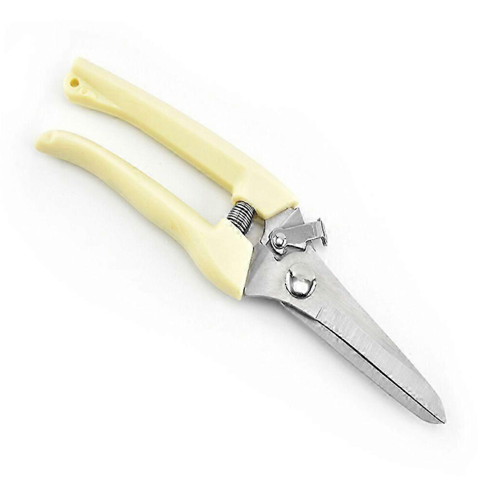 (Straight mouth with shell) Garden pruner, garden shears, shrub branch cutter, pruning shears