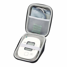 Hard Case Travel Bag for Om-Ron BP742N 5 Series Upper Arm Blood Pressure Monitor With Cuff Fits Standard and Large Arm