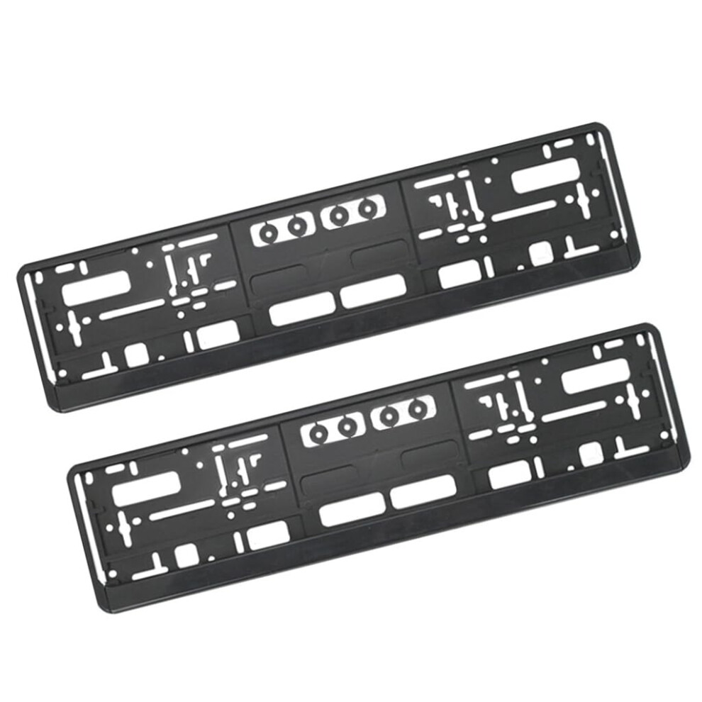 License Plate Holder For Toyota Prado 2006-2009 8-Seat Two-Piece Set Surround Frame 9393856674411