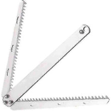 Folding stainless steel weed razor, aquatic plant weeding tool, water removal grass cutter