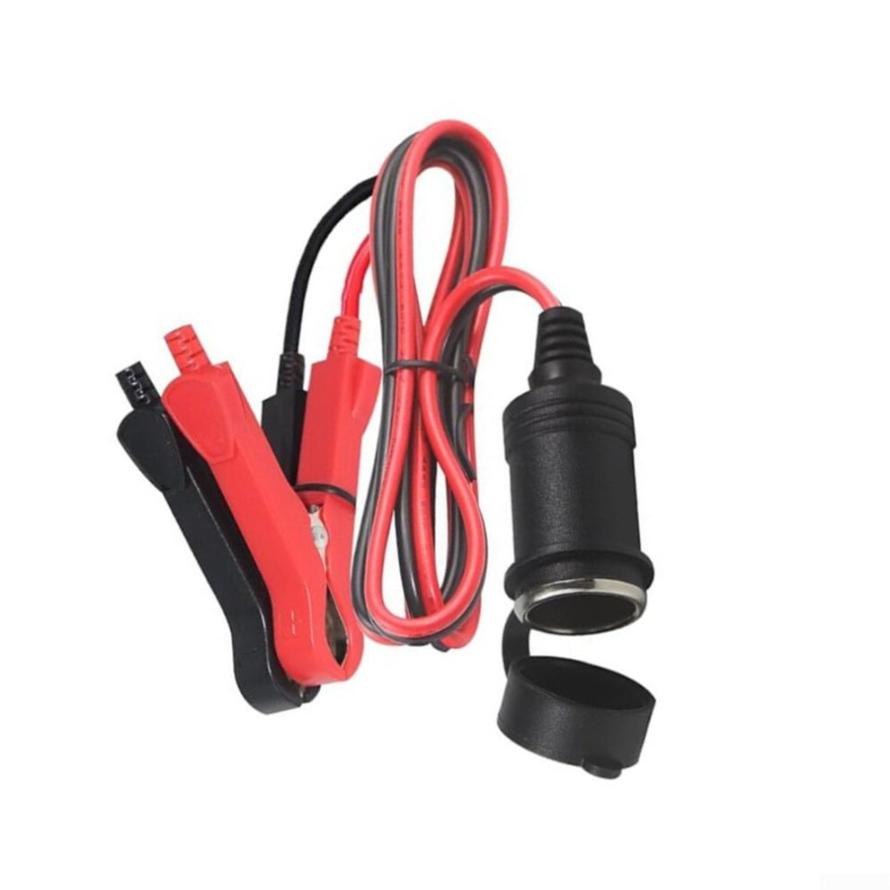 Sae To Battery Crocodile Clip Adapter With Inline Fuse For 12V Motorcycles, Solar Panels, And 12V Devices 9067246363420