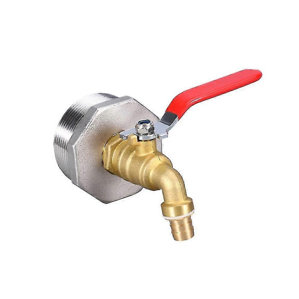 2-inch brass barrel tap with EPDM seal for 55-gallon CY barrel