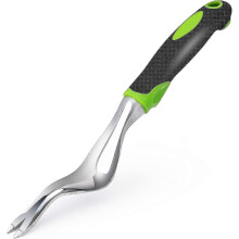 Manual weeder, garden weed removal tool, weeding tools with ergonomic handle for weed removal and transplanting in agricultural land