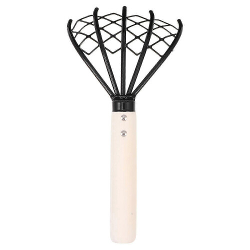 Japanese tools for digging shells, beach clam rake, seafood digging tools, beach shell scraper