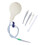 320ml Silicone Enema Bulb with Curved Soft Head for Home Cleaning 14