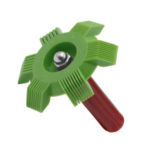 Air Conditioning Fin Comb Durable Condenser Brush For Radiator Evaporator Fins Detachable Rake Head Vehicle Compatibility