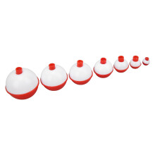 35 pcs Plastic Fishing Bobbers Set, 7 Sizes, Bright Colors