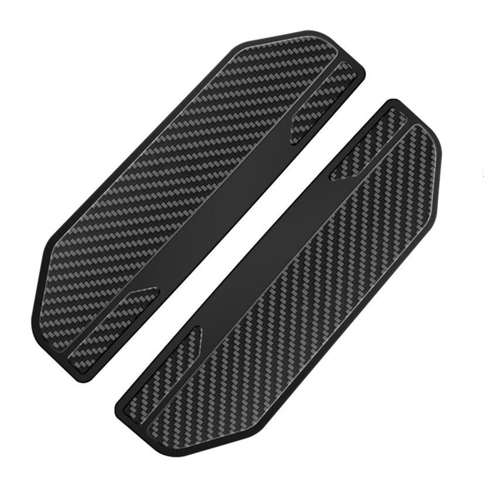 Carbon Fiber Side Mirror Rain Guards For Opel Vectra C 2002-2008 - Snap-On Waterproof Rain Visor Deflectors, 2 Pcs 9354506576752