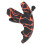 3-Finger Sensitive Thumb Bow Release Orange for Outdoor Archery 9