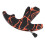 3-Finger Sensitive Thumb Bow Release Orange for Outdoor Archery 12