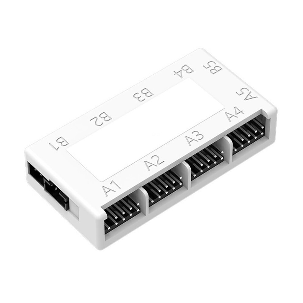 Usb2.0 9Pin Header Extension Hub Splitter Adapter Converter For Motherboard Internal Usb 2.0 Hub White 9393856675890