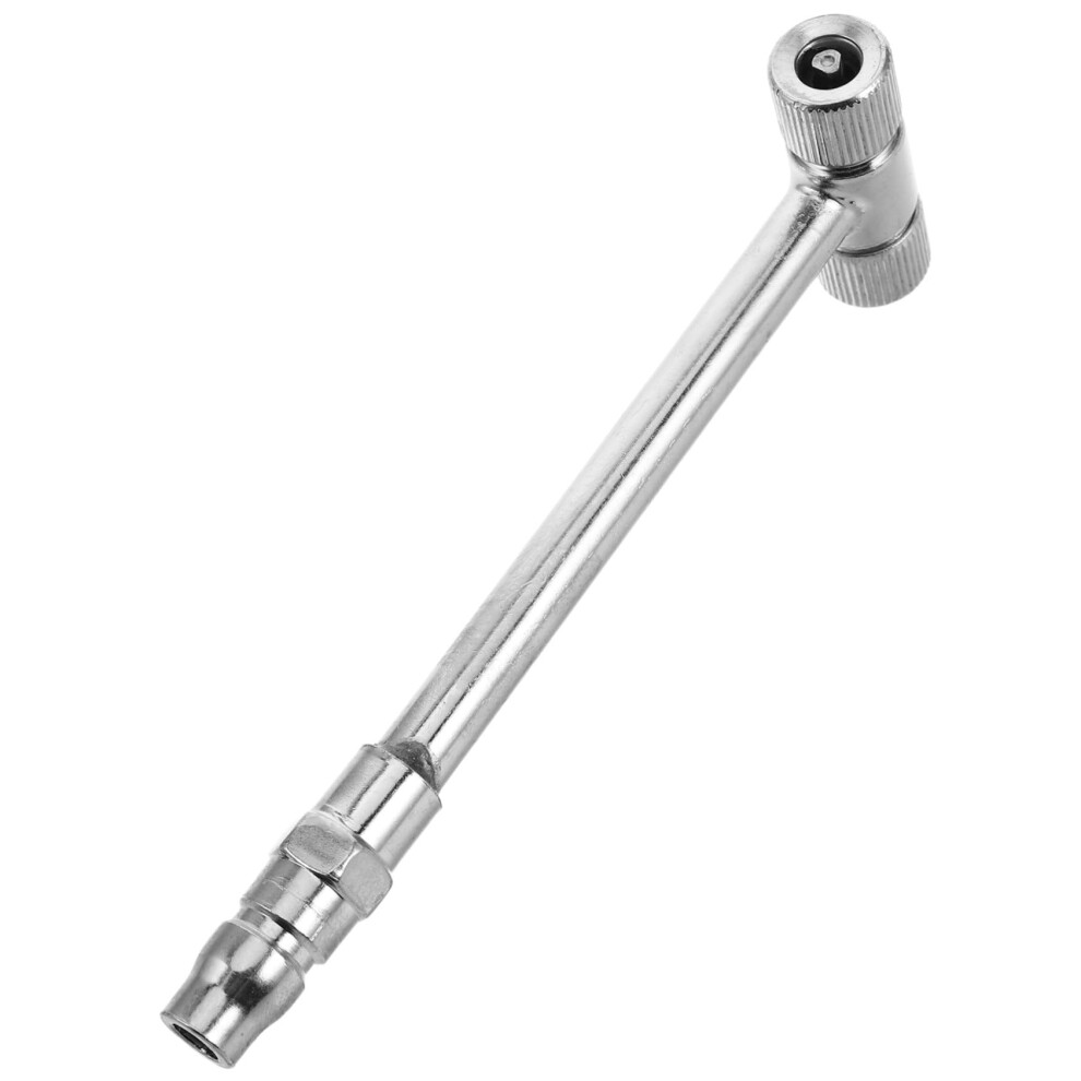 Tire Inflator Adapter With Leakproof Air Chuck Nozzle For Car, Bicycle, Electric Bike And Motorcycle Easy To Use Connector 9084446656329