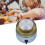 Mini Stepless Speed Pottery Wheel Machine Light Blue 30W for DIY Ceramic 14