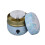 Mini Stepless Speed Pottery Wheel Machine Light Blue 30W for DIY Ceramic 15
