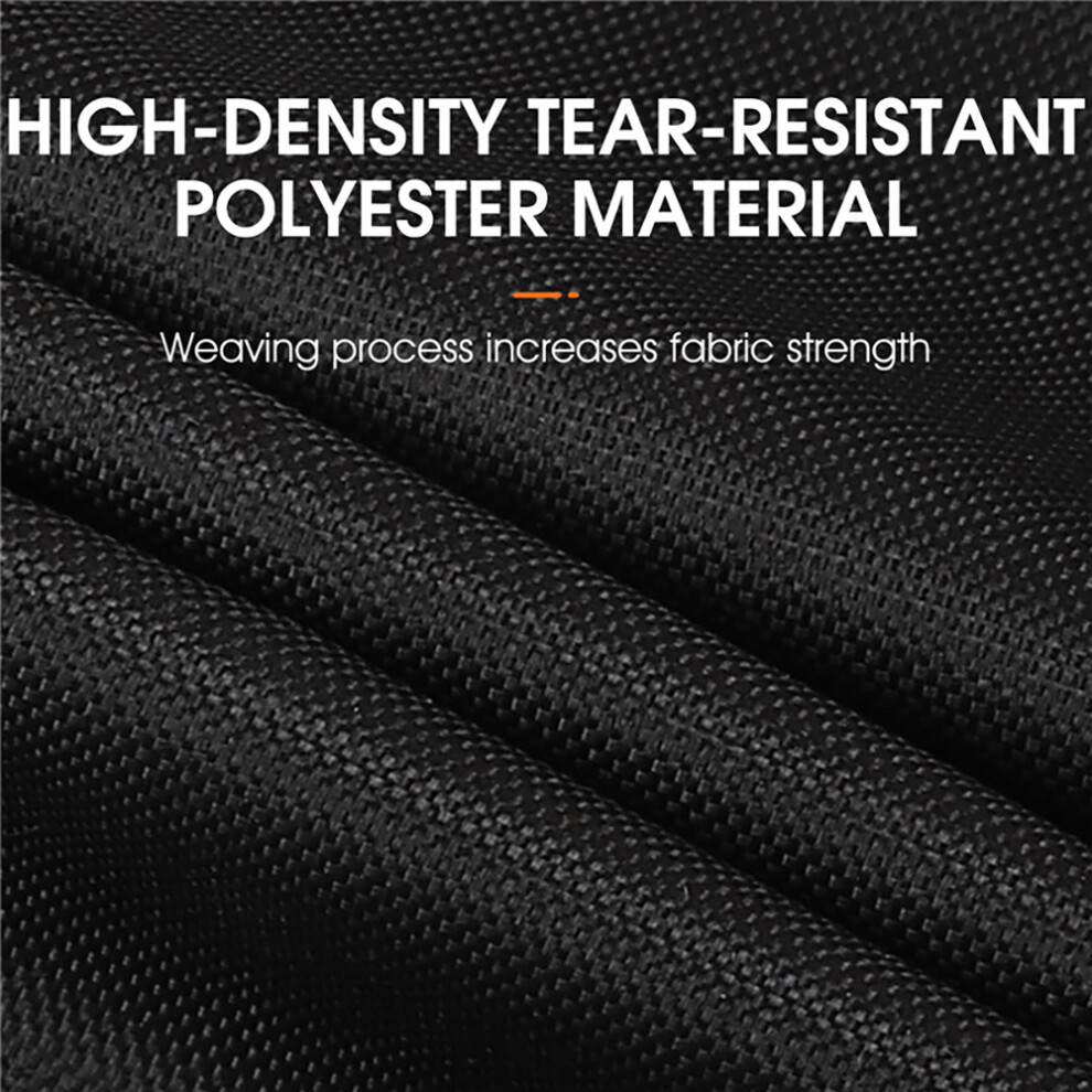 Bike Accessory Set with Handlebar, Chain & Seat Covers - Black, 820x170mm-image-OPC-PMGWHDK-NEW