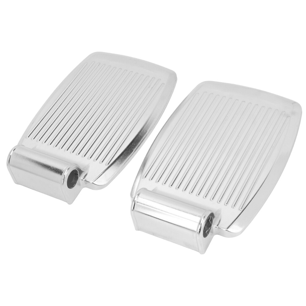 Aluminum Alloy Wheelchair Footrests 21x14cm Replacement Pedal